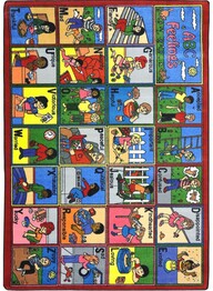 Joy Carpets Kid Essentials ABC Feelings Multi